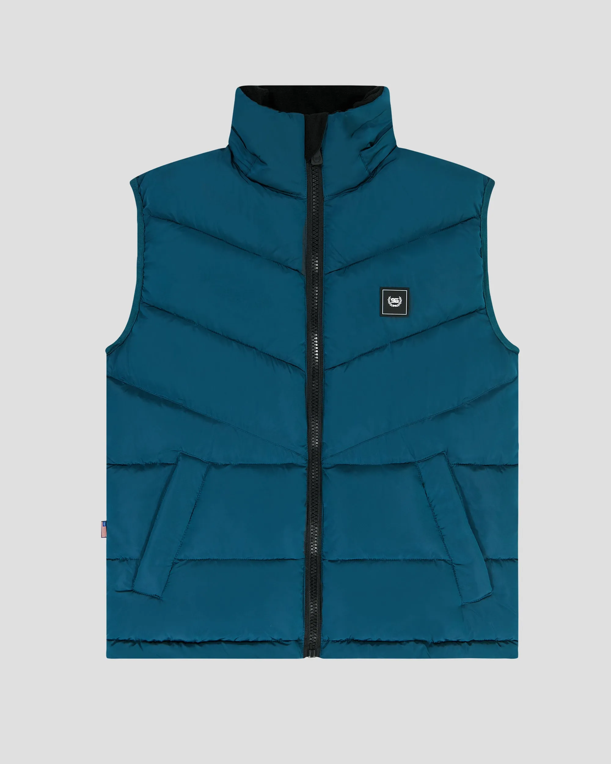 SG Puffer Vest - Teal sold by Southern Gents