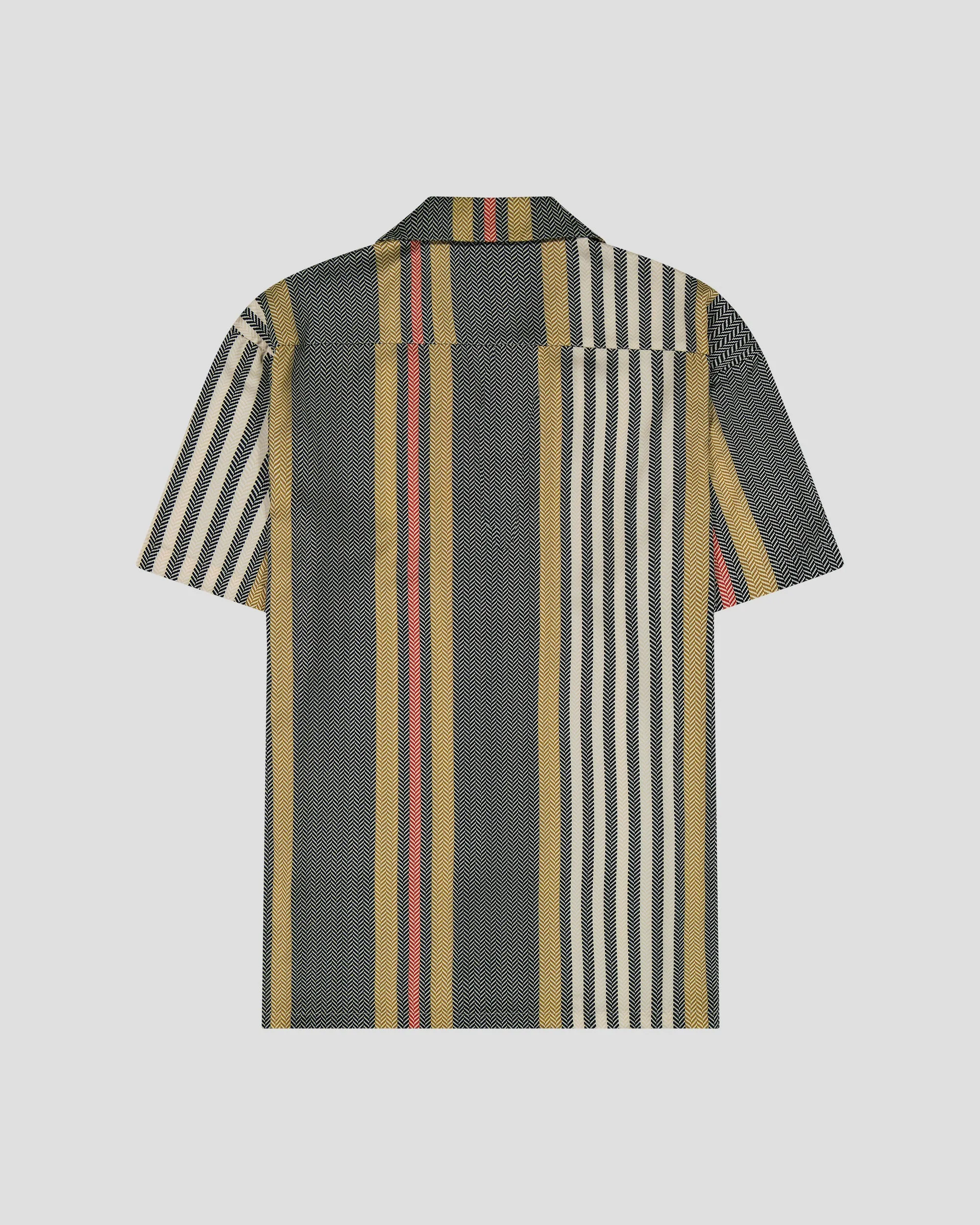 SG Camp Collar Shirt - Striped Herringbone sold by Southern Gents product image thumbnail 4