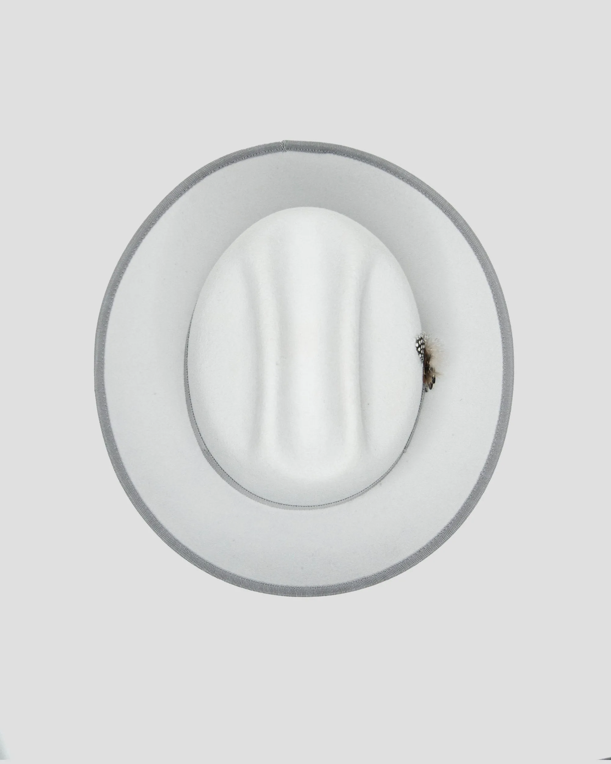 Southern Gents Miller Ranch Fedora Hat - Platinum sold by Southern Gents product image thumbnail 5