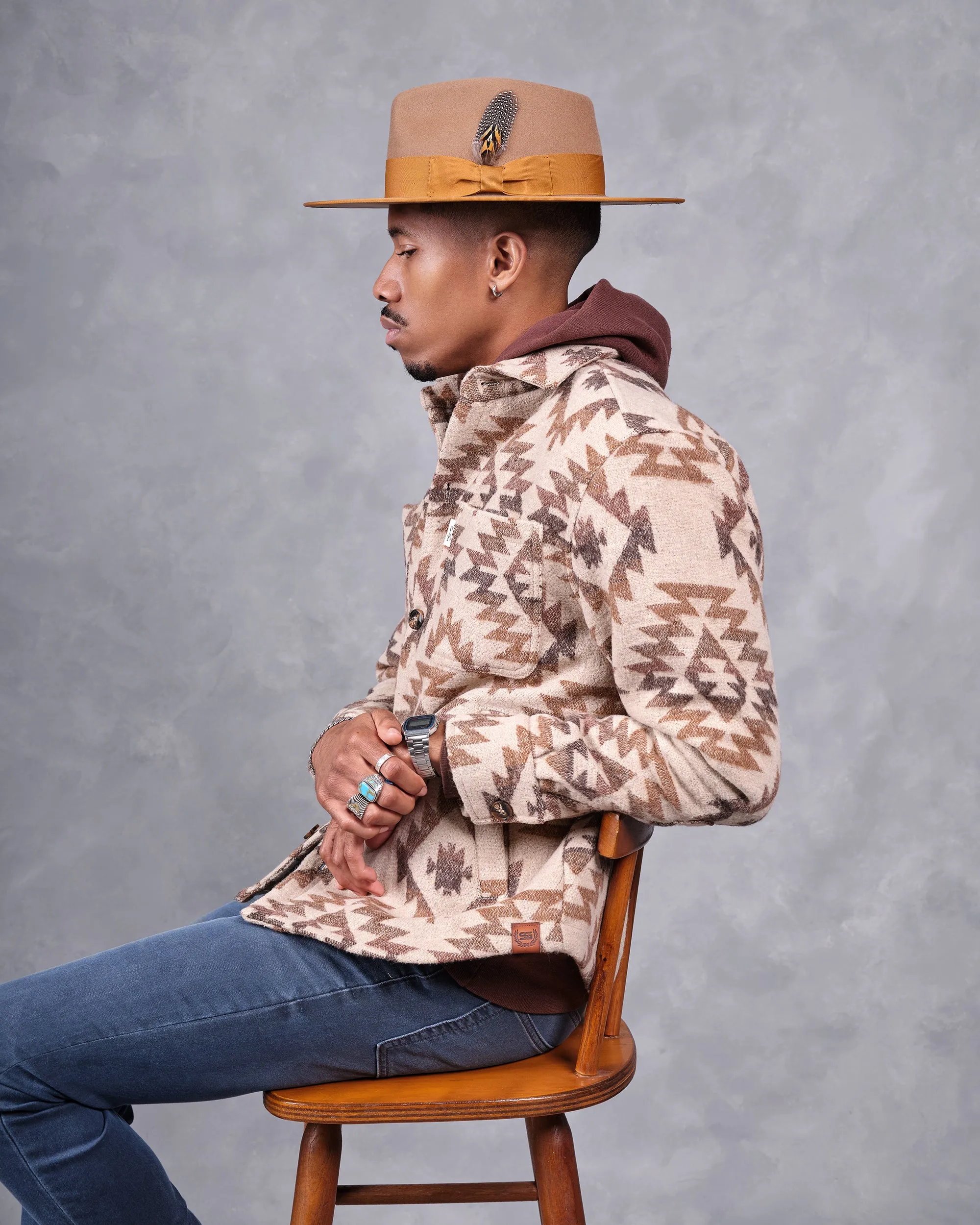 Southern Gents Ferguson Fedora Hat - Mocha sold by Southern Gents product image thumbnail 2