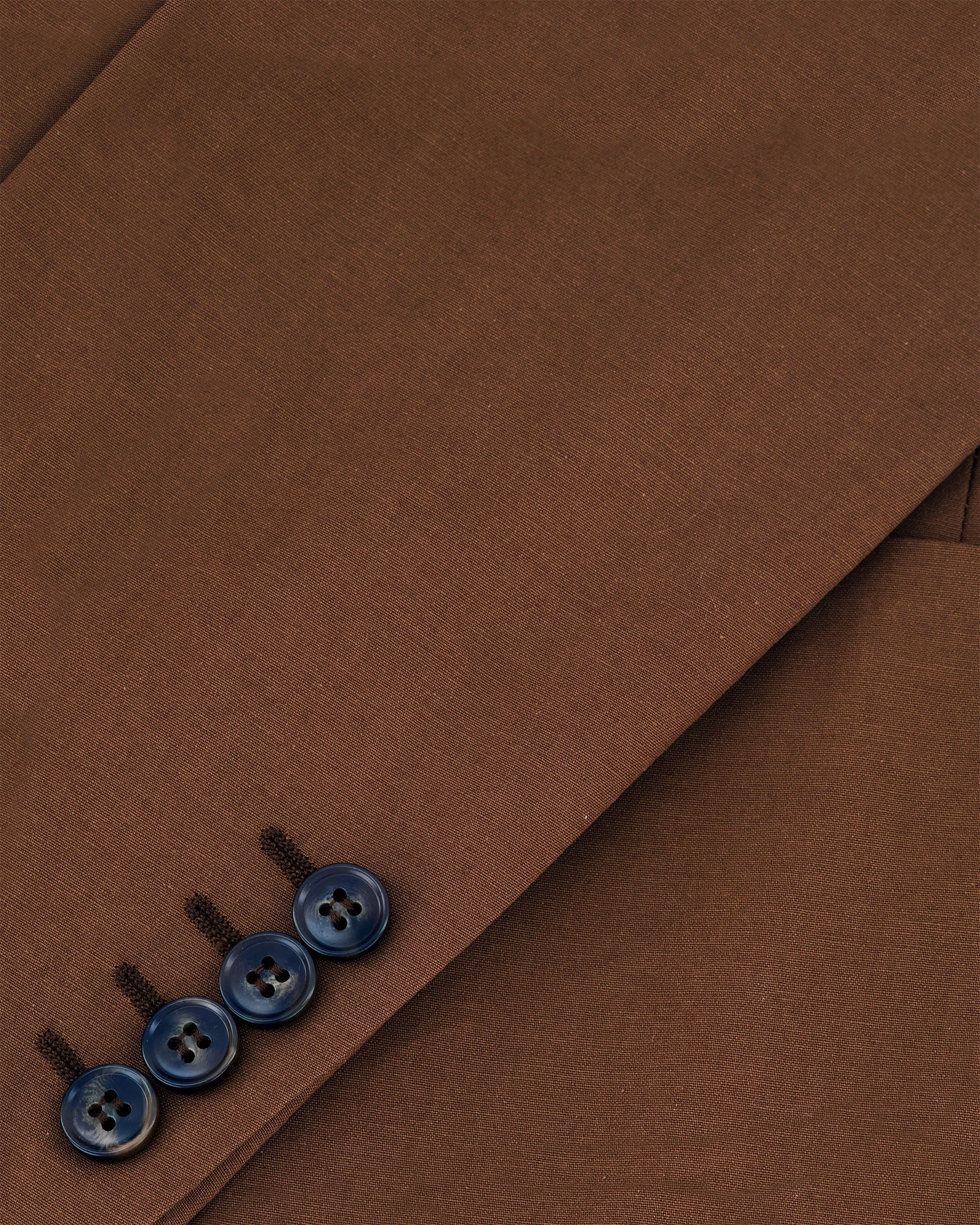 SG Single Breasted Blazer – Tobacco sold by Southern Gents product image thumbnail 5