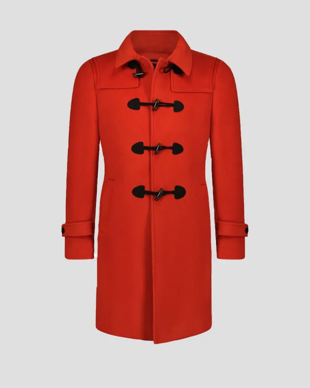 SG Duffle Coat – Blood Orange sold by Southern Gents