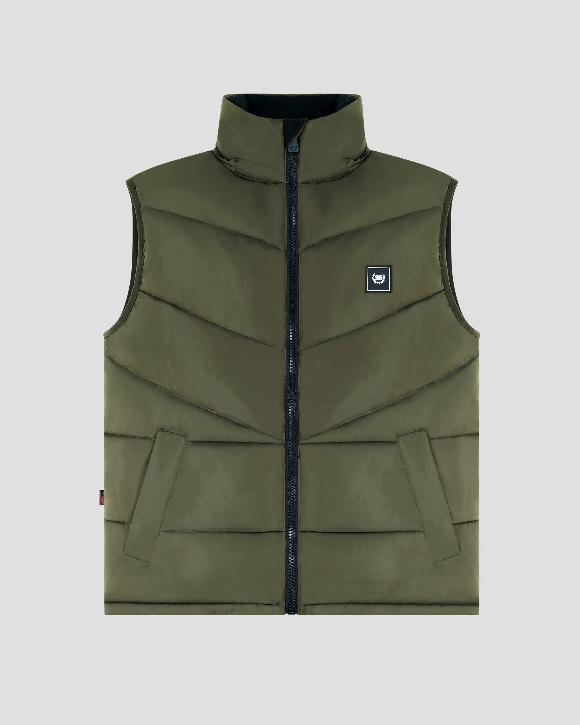 SG Puffer Vest - Olive sold by Southern Gents
