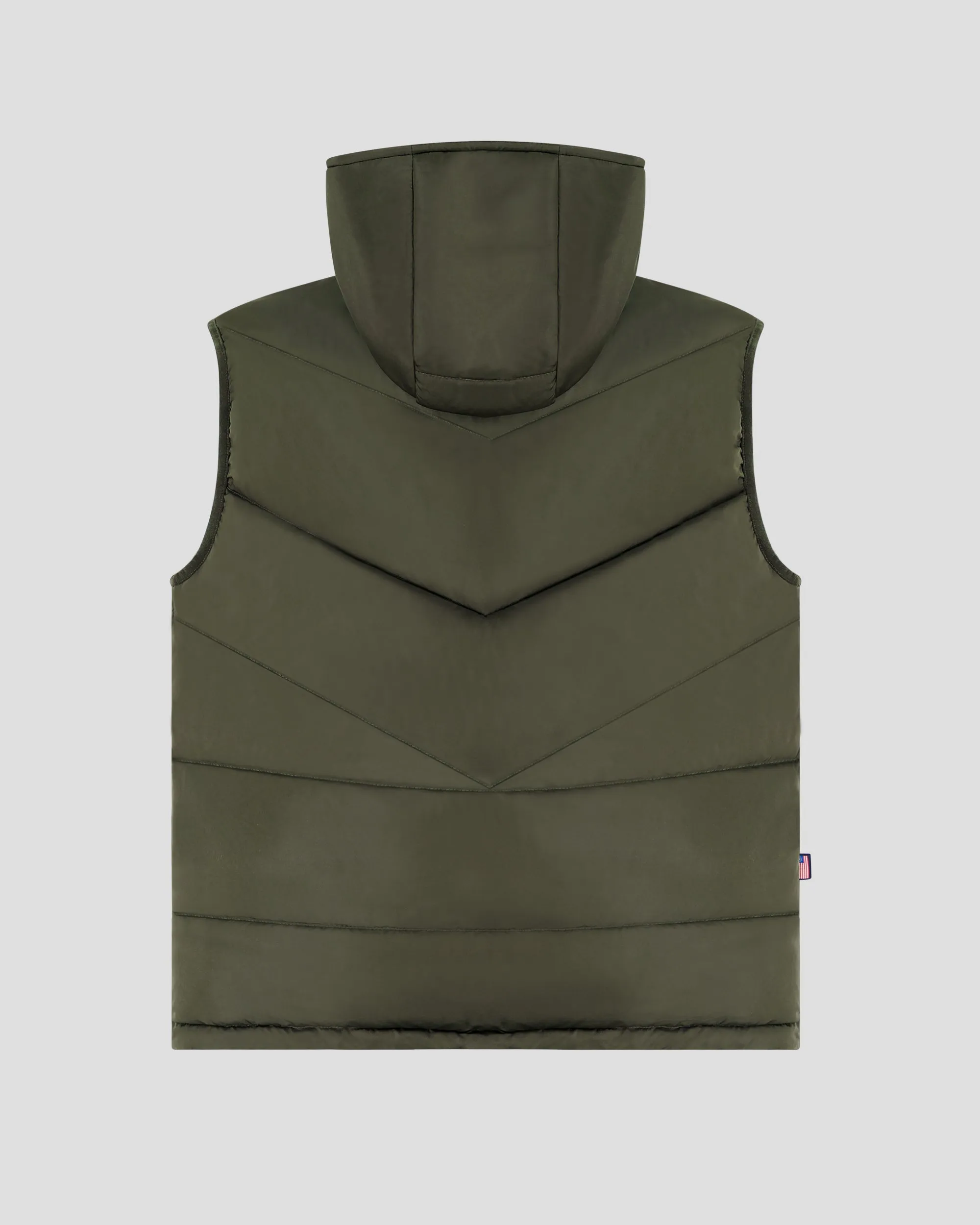 SG Puffer Vest - Olive sold by Southern Gents product image thumbnail 5