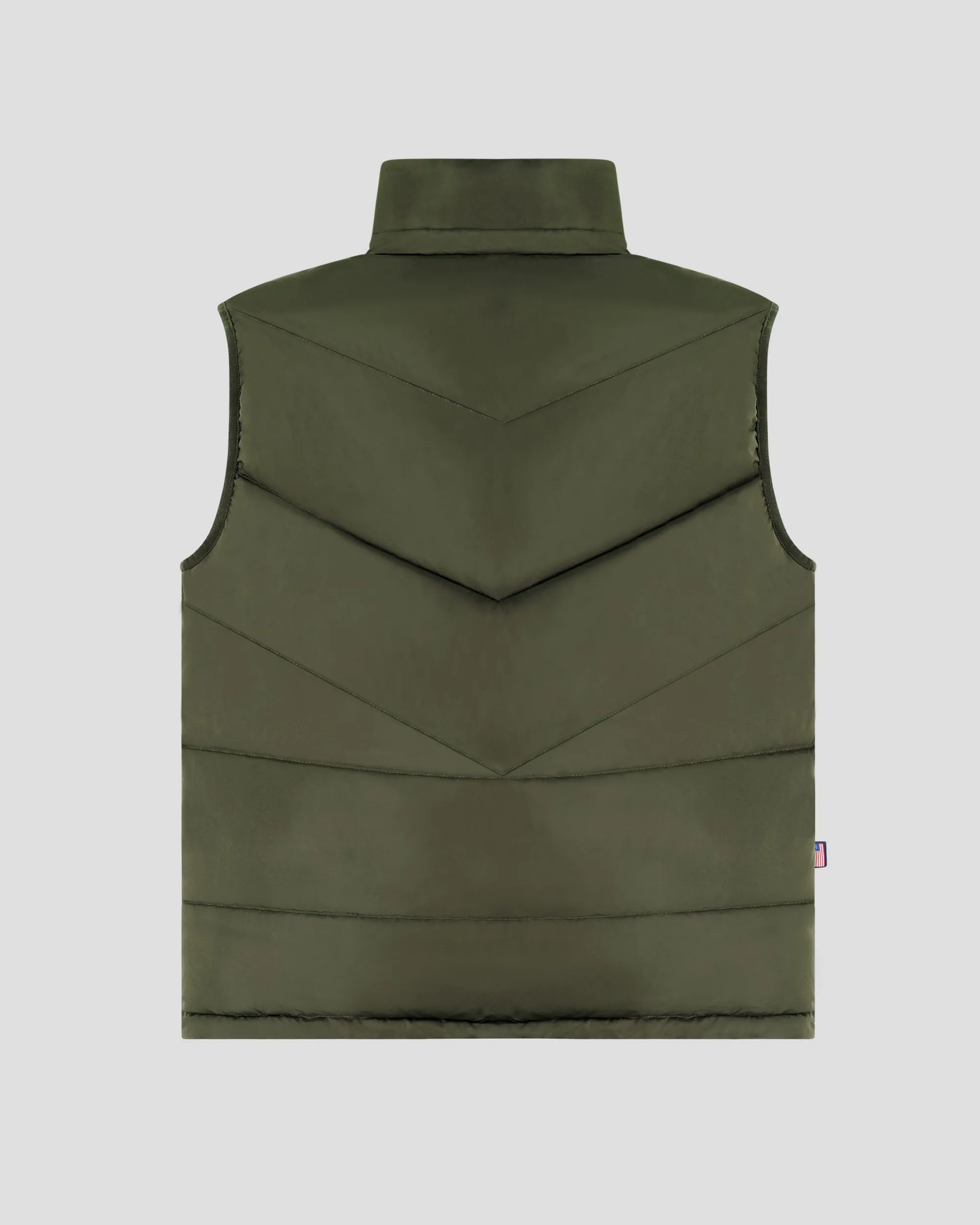SG Puffer Vest - Olive sold by Southern Gents product image thumbnail 4
