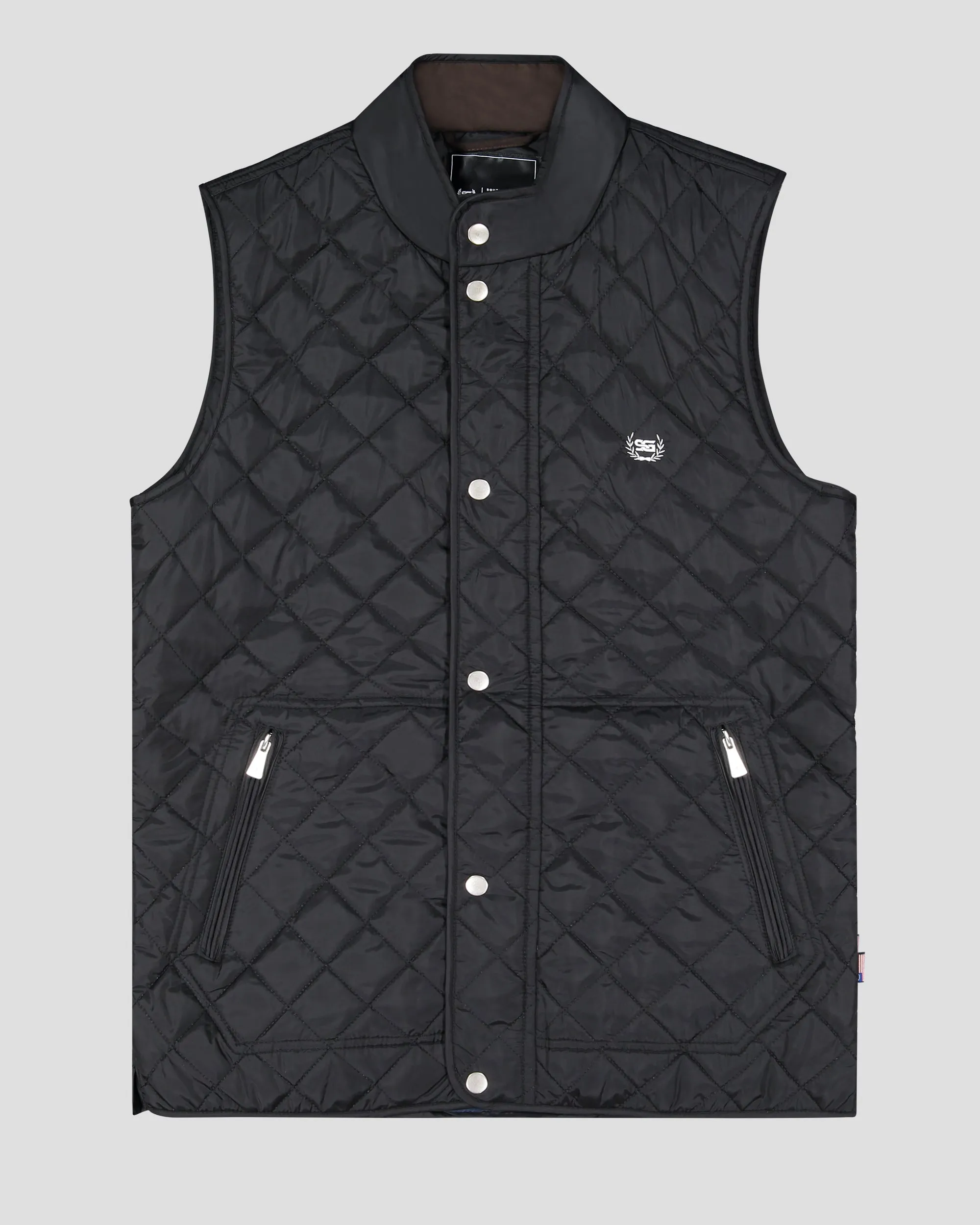 SG Quilted Vest - Black sold by Southern Gents product image thumbnail 5