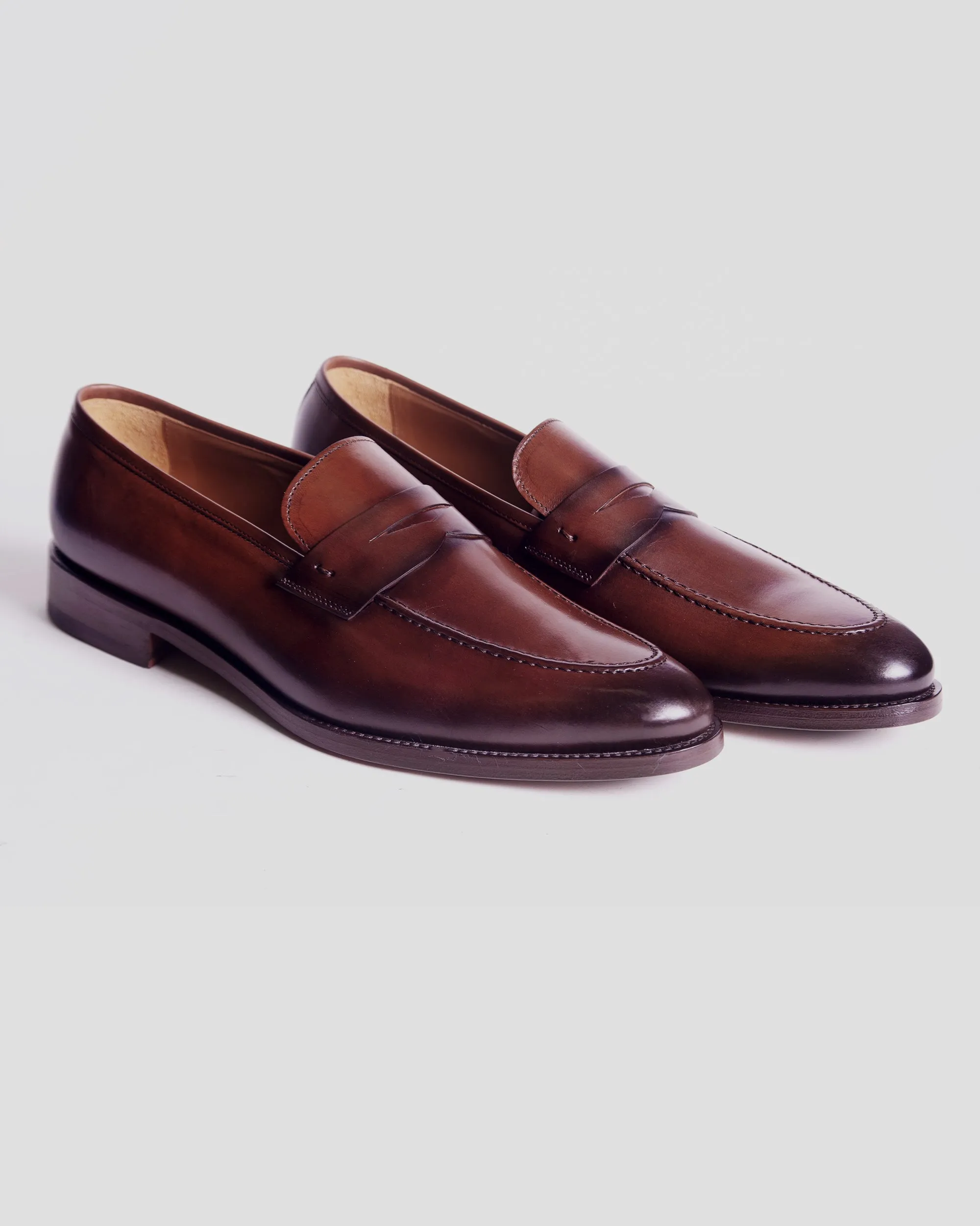 Smithson Penny Loafer V2 – Dark Brown sold by Southern Gents product image thumbnail 2