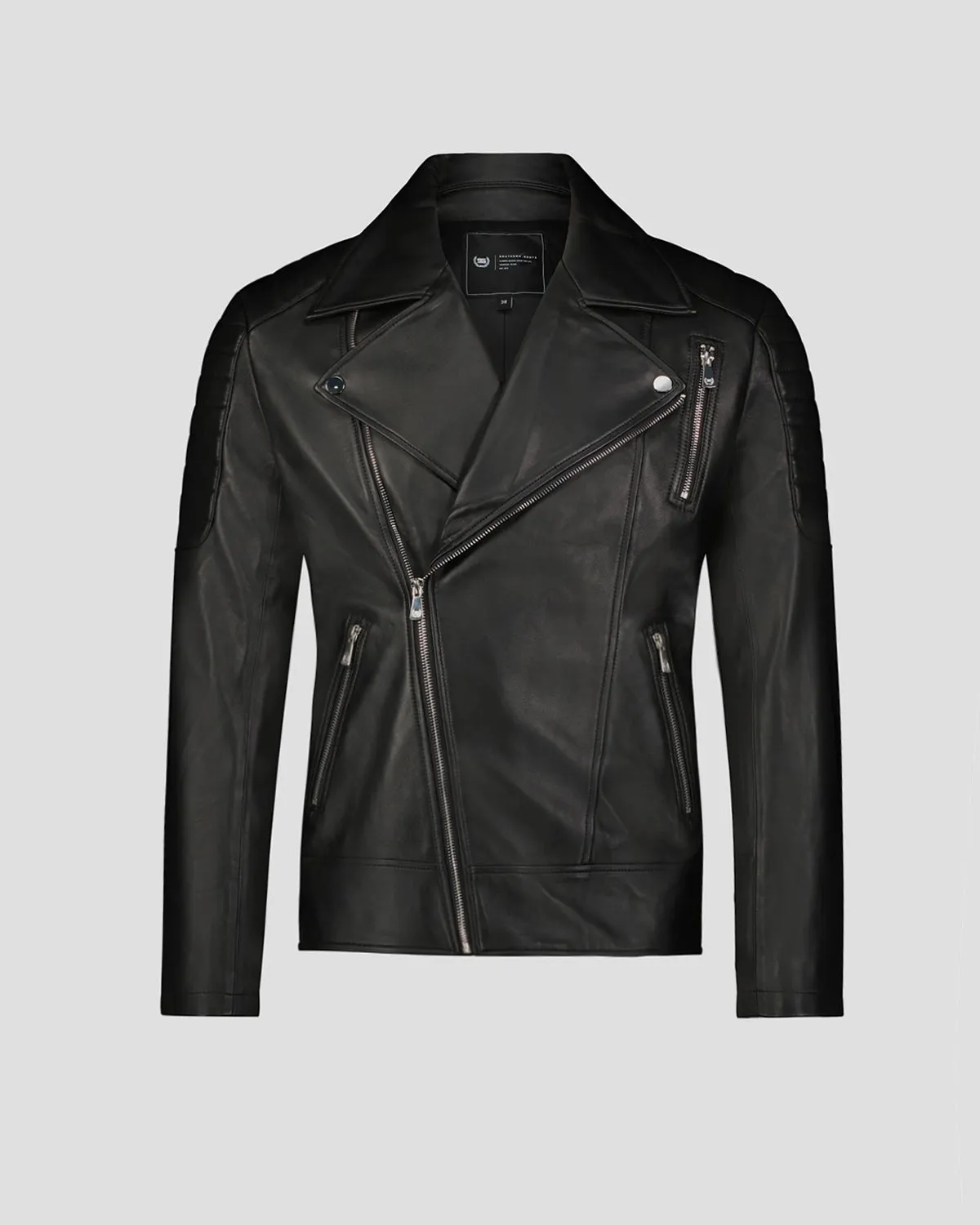 SG Men's Signature Biker Jacket - Midnight sold by Southern Gents
