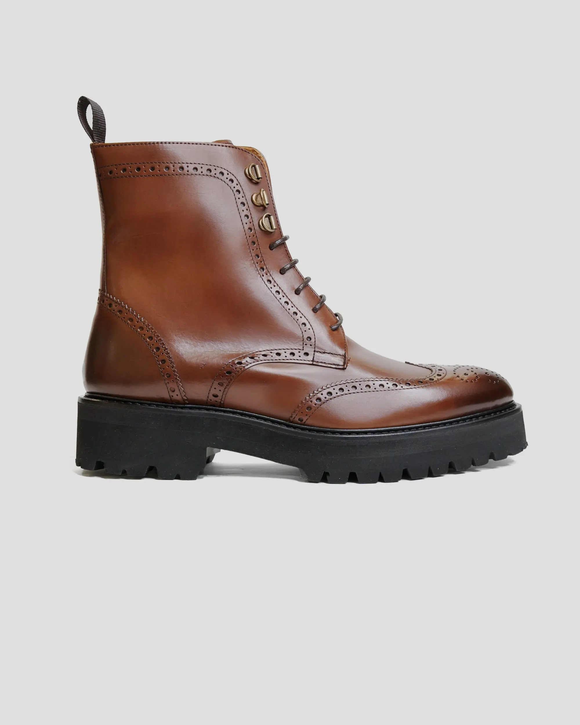 SG Rogue Wingtip Boots V2 – Brown sold by Southern Gents