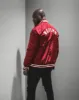 Kamaru Usman - NGHTMR Bomber Jacket - Scarlet sold by Southern Gents