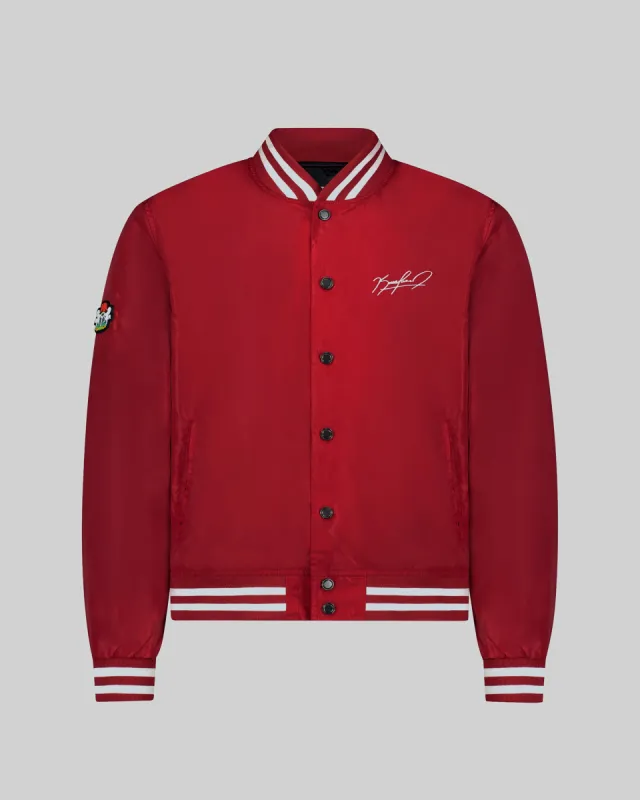 Kamaru Usman - NGHTMR Bomber Jacket - Scarlet sold by Southern Gents