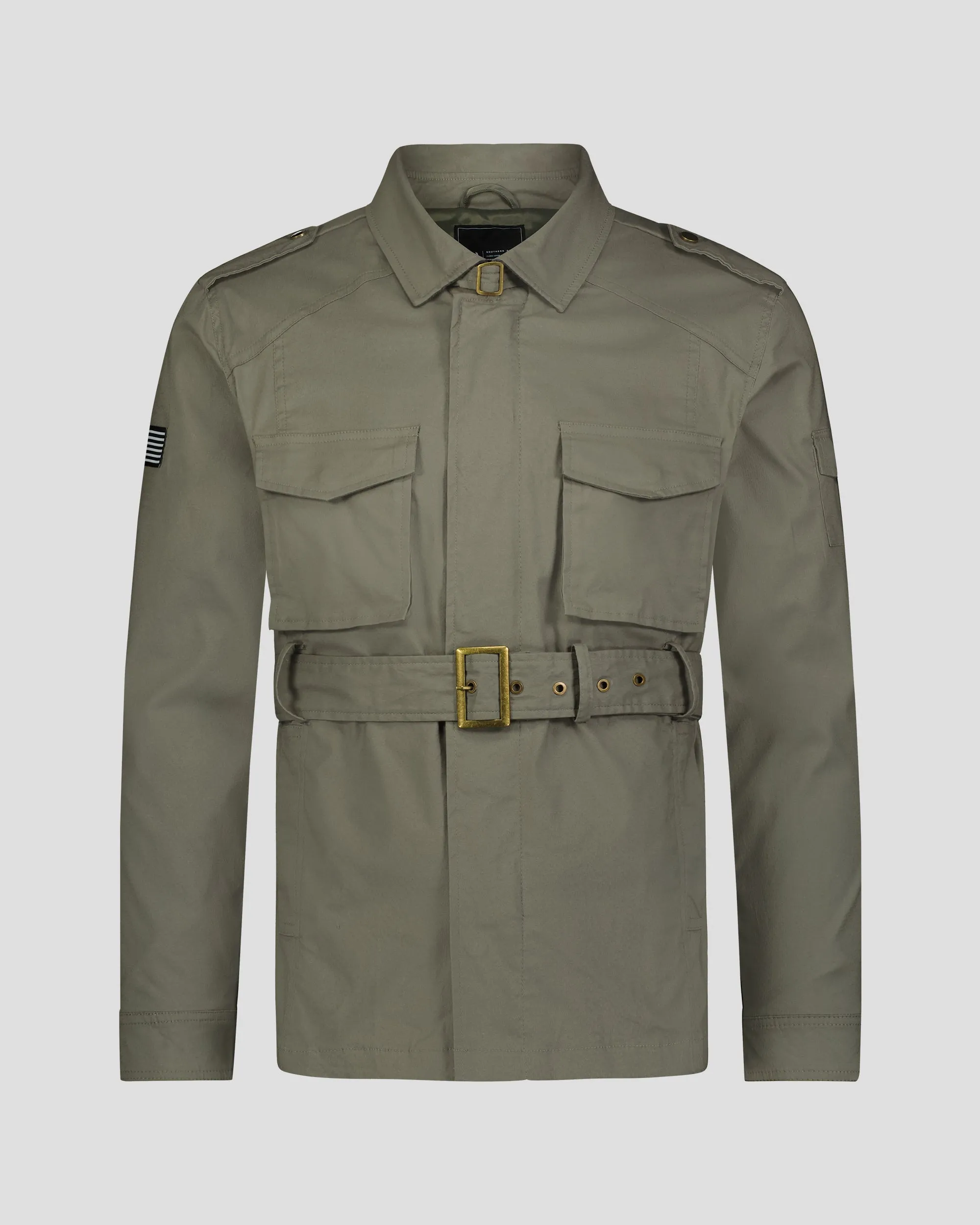 SG Men's Field Jacket – Moss Green sold by Southern Gents
