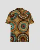 SG Camp Collar Shirt - Brown Tribal sold by Southern Gents