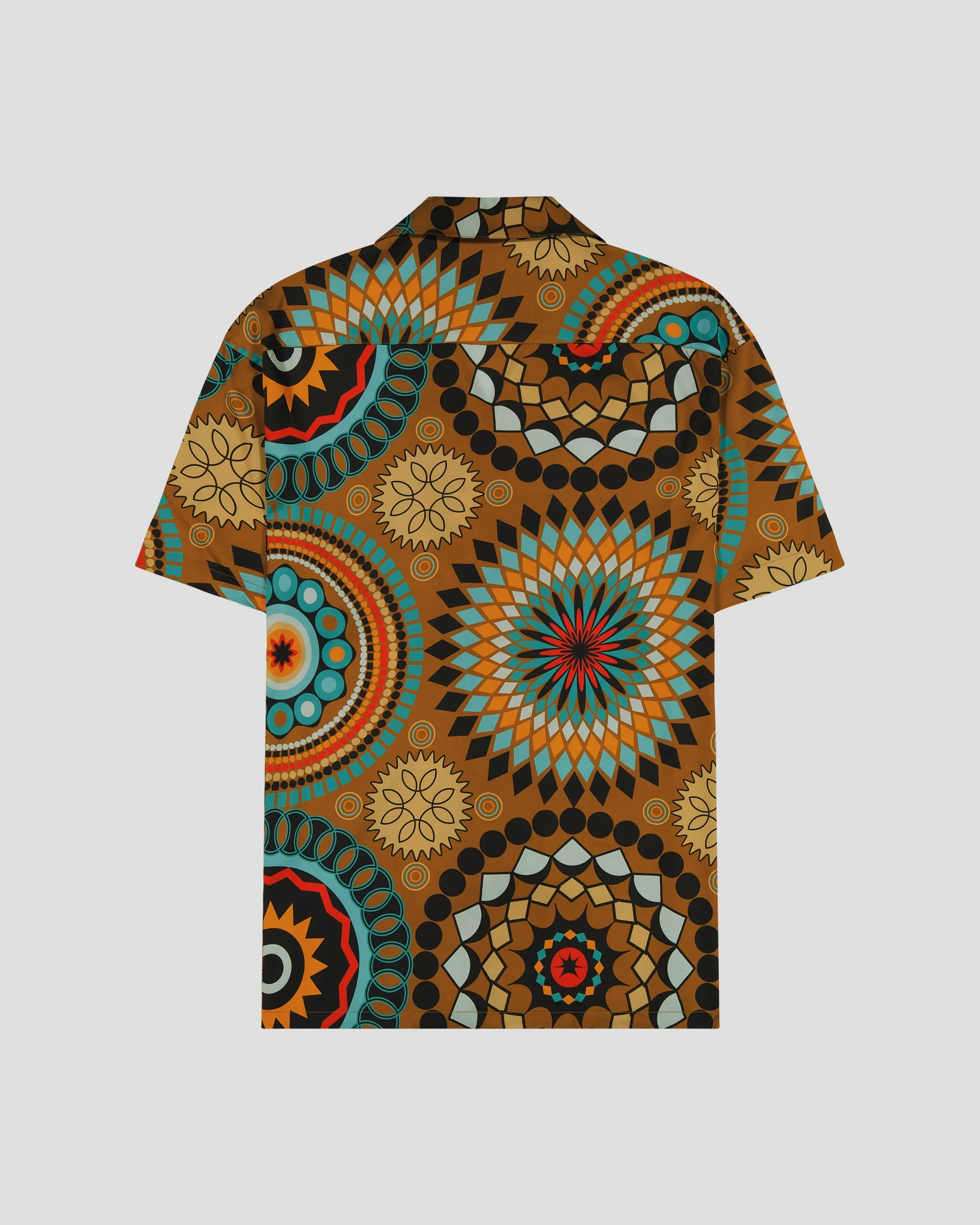 SG Camp Collar Shirt - Brown Tribal sold by Southern Gents product image thumbnail 4