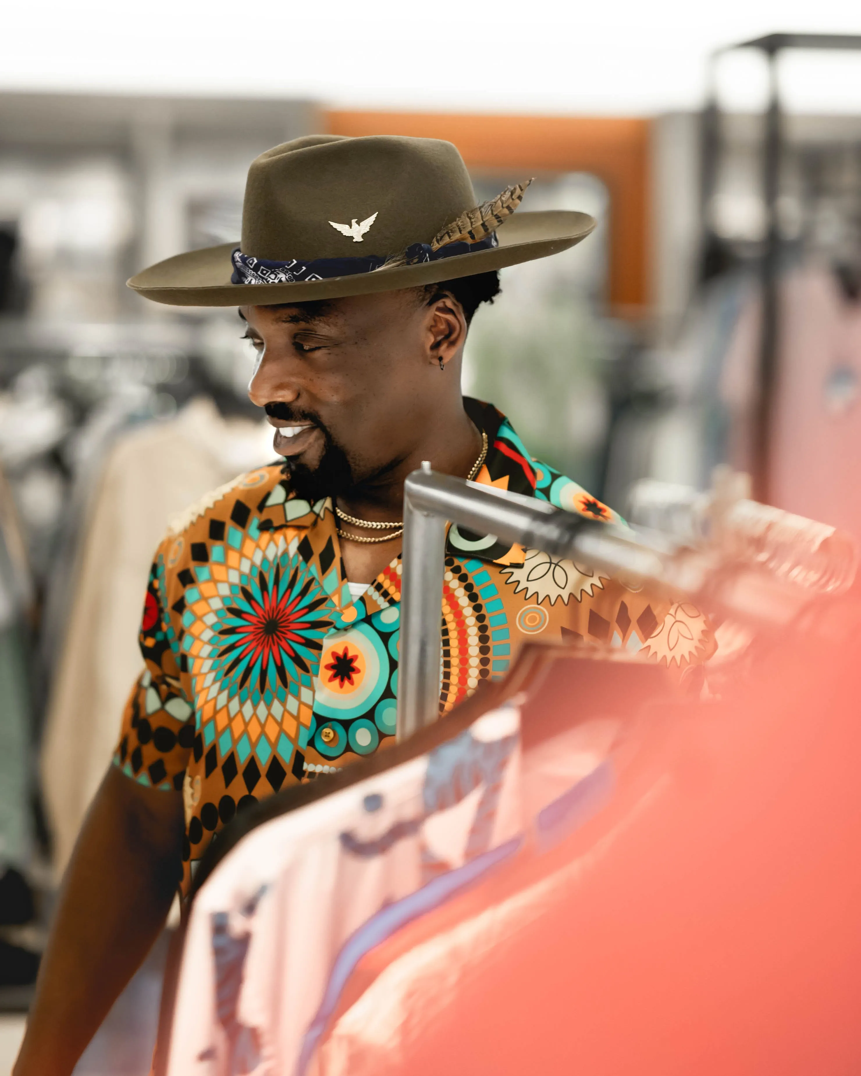 SG Camp Collar Shirt - Brown Tribal sold by Southern Gents product image thumbnail 2