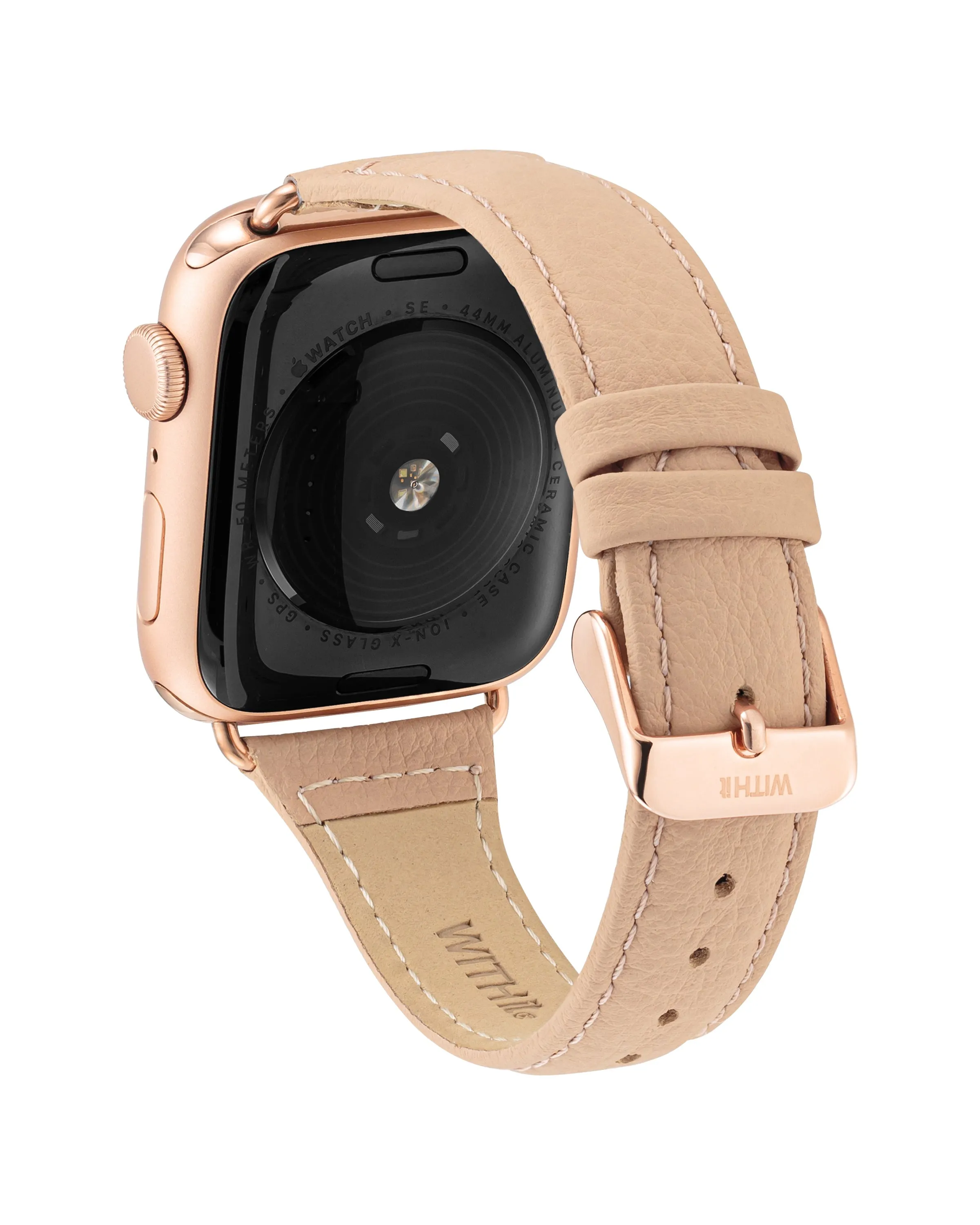 Pebble Grain Leather Band for Apple Watch® sold by WITHiit product image thumbnail 5