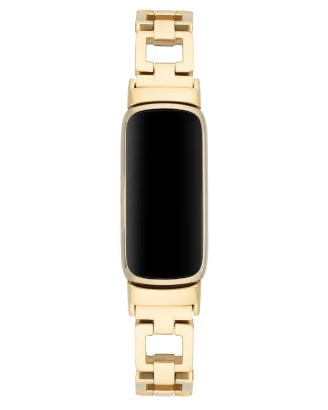 Stainless Steel D-Link Bracelet for Fitbit Luxe sold by WITHiit
