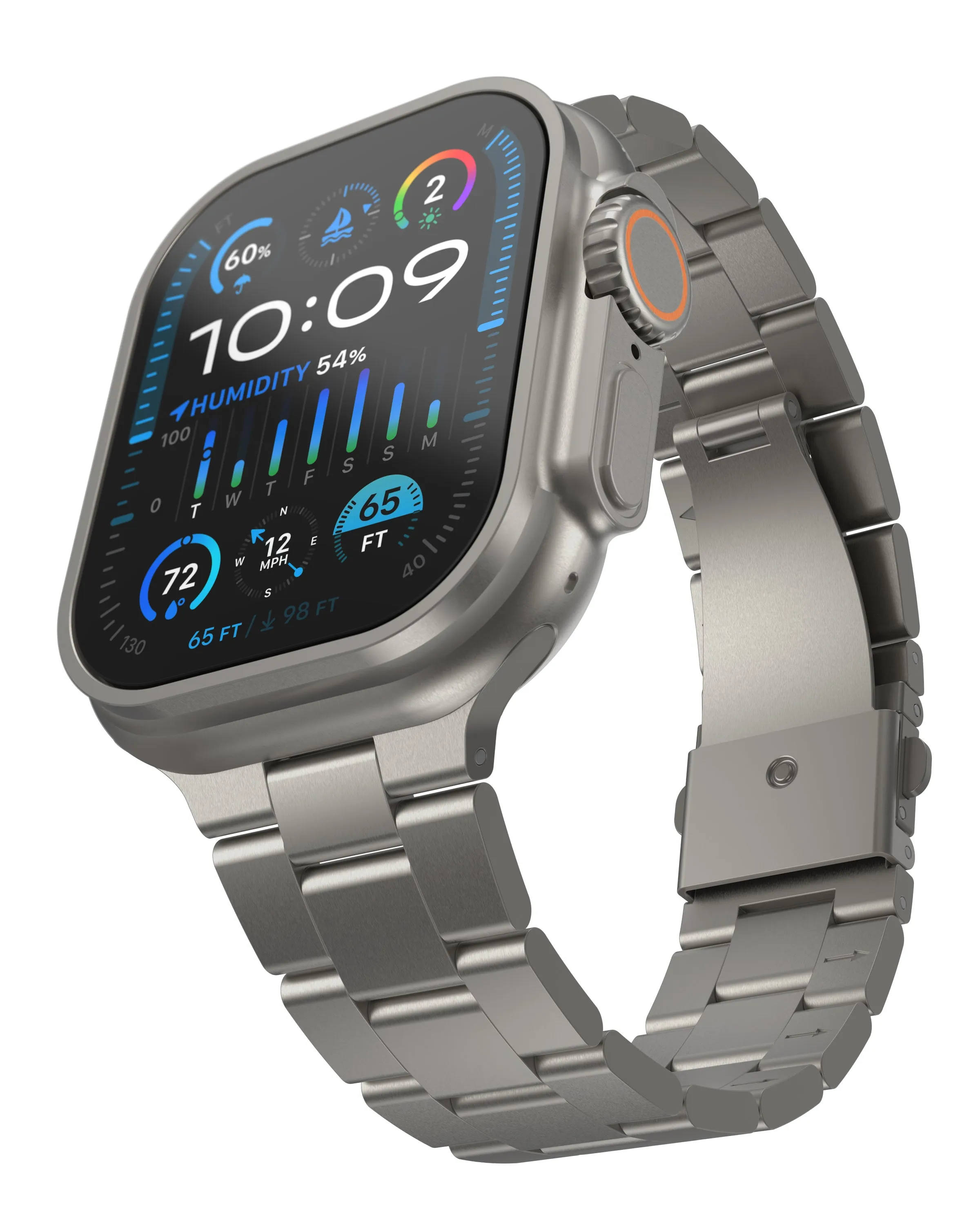 Titanium Band for Apple Watch® sold by WITHiit