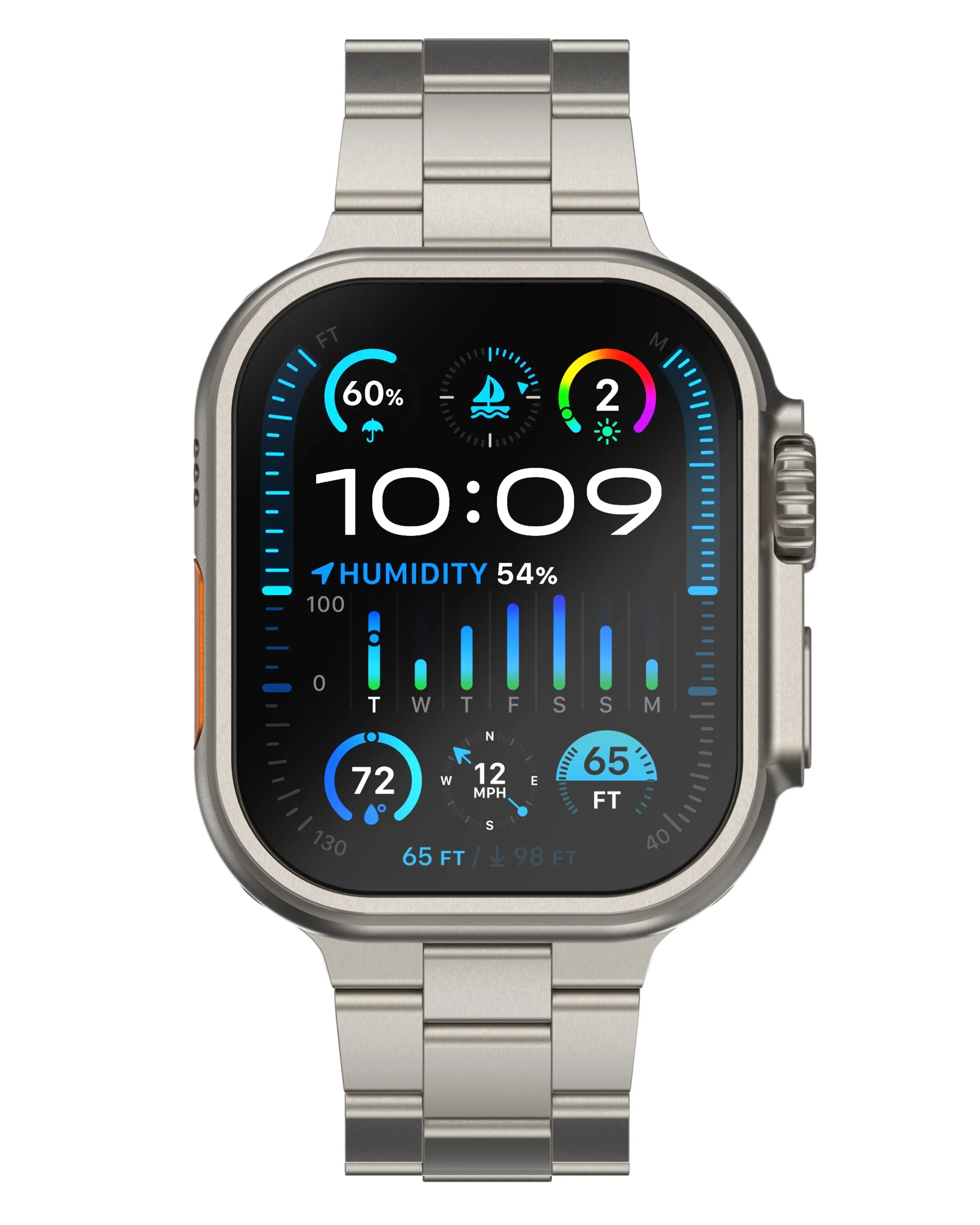 Titanium Band for Apple Watch® sold by WITHiit product image thumbnail 4