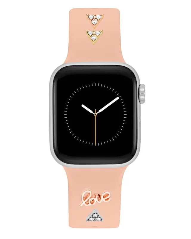 Band Candy Smooth Silicone Band and Love Charm Set for Apple Watch® sold by WITHiit