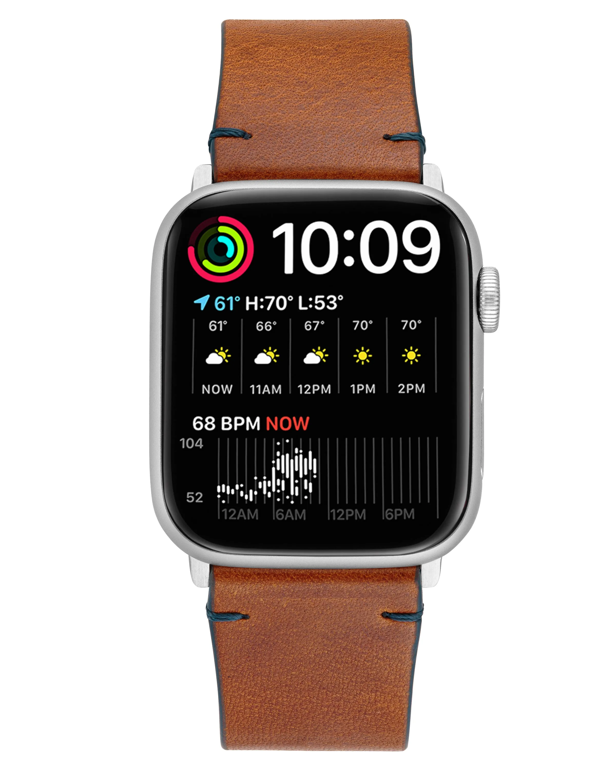 Cut-Edge Oiled Leather Band for Apple Watch® sold by WITHiit product image thumbnail 4