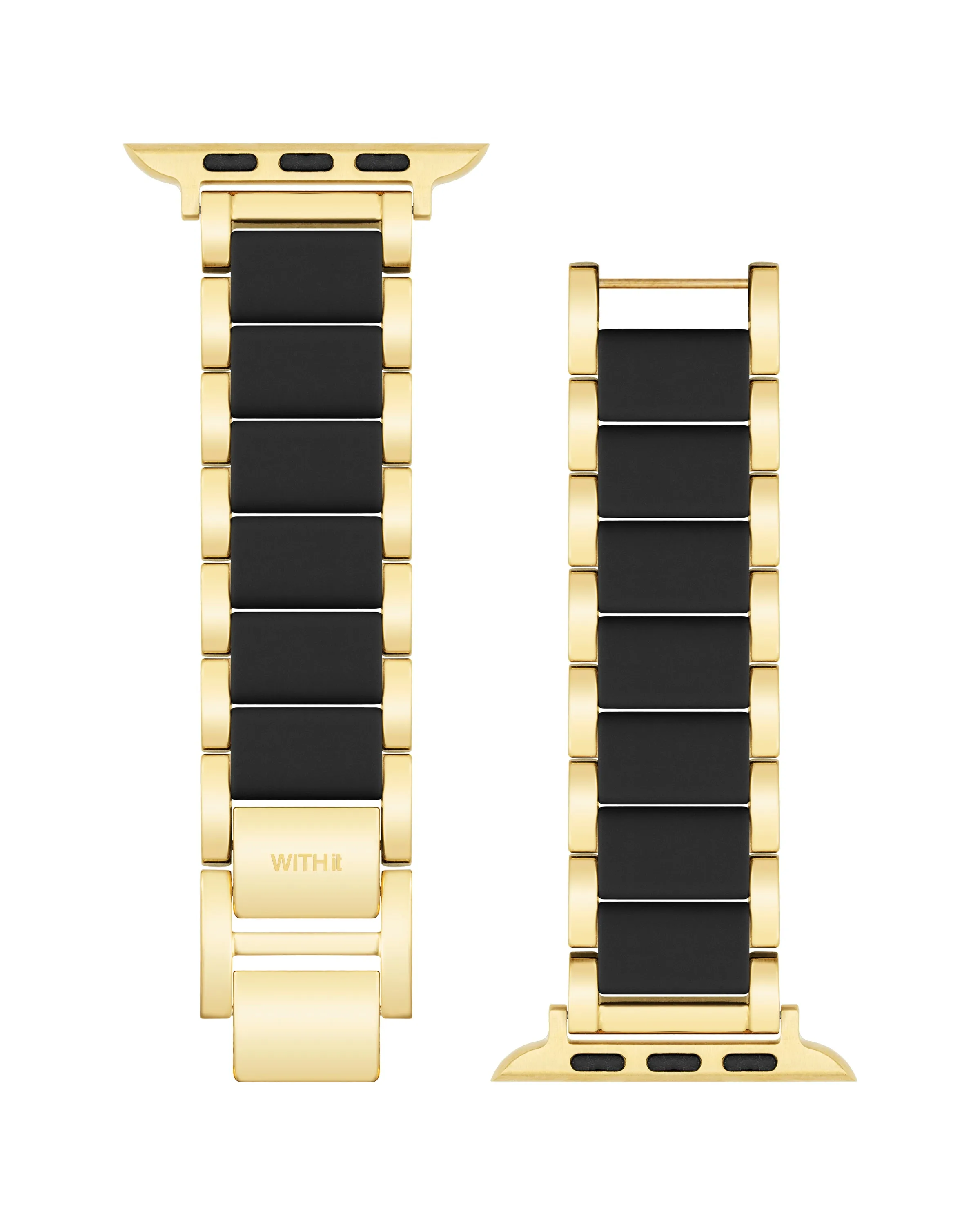 Stainless Steel with Silicone Band for Apple Watch® sold by WITHiit product image thumbnail 3