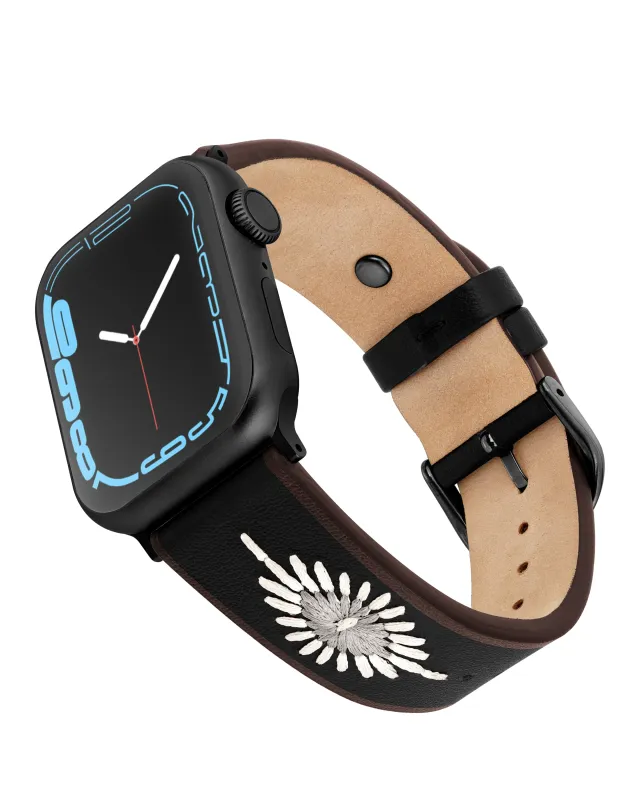Wrangler® "Western Starburst" Leather Stitched Band for Apple Watch® sold by WITHiit