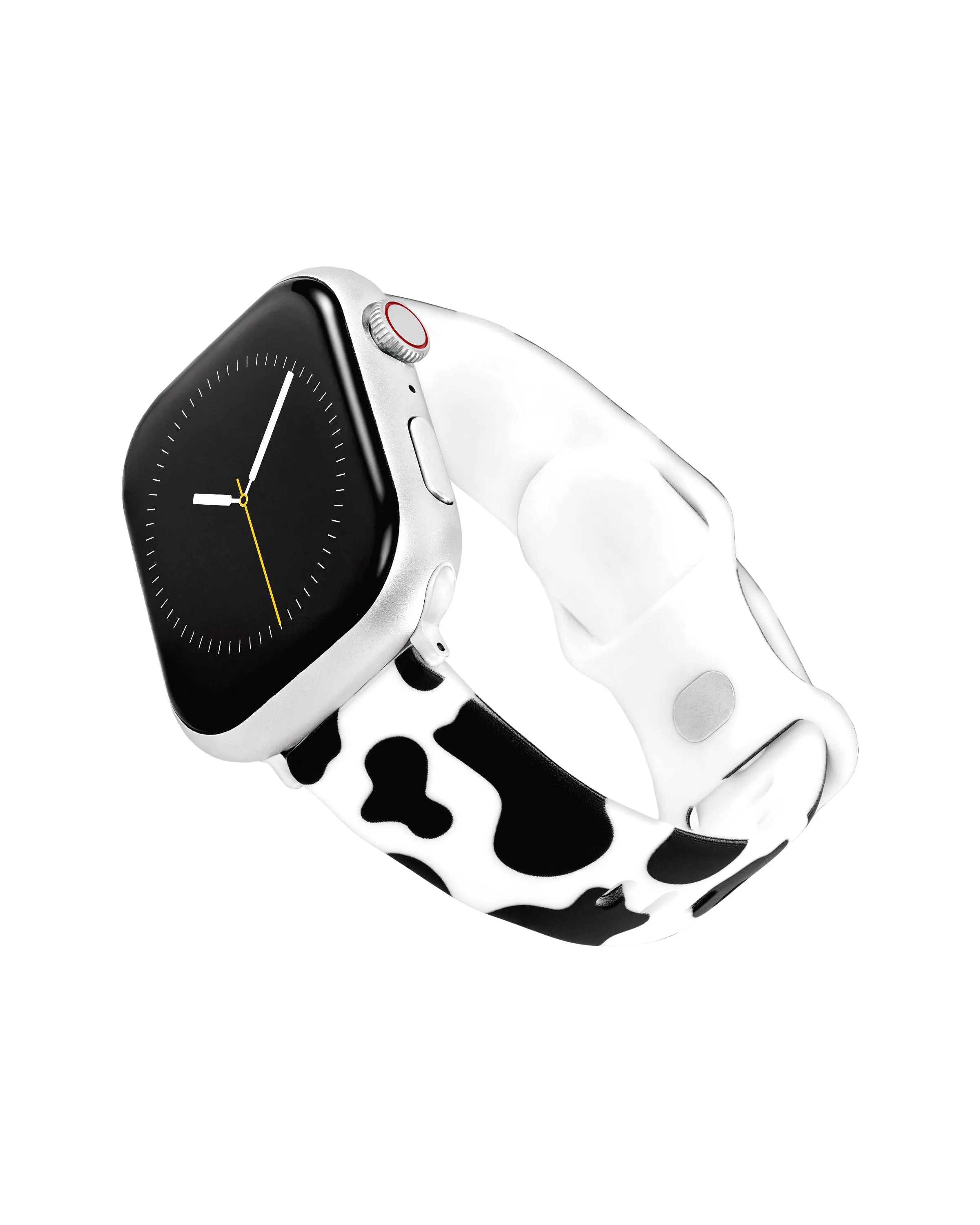 Wrangler® “Frontier Spirit” Cow Print Silicone Band for Apple Watch® sold by WITHiit