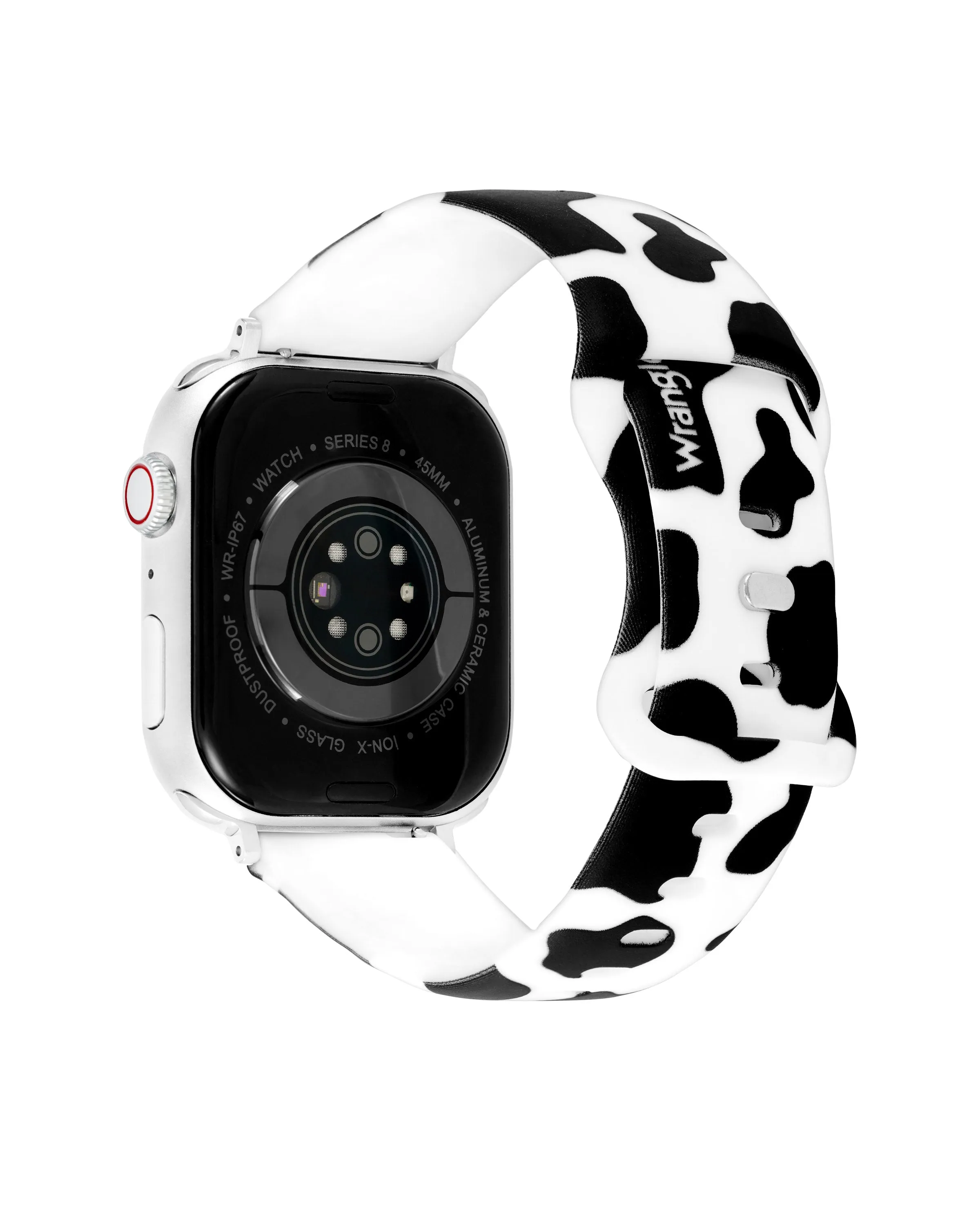Wrangler® “Frontier Spirit” Cow Print Silicone Band for Apple Watch® sold by WITHiit product image thumbnail 2