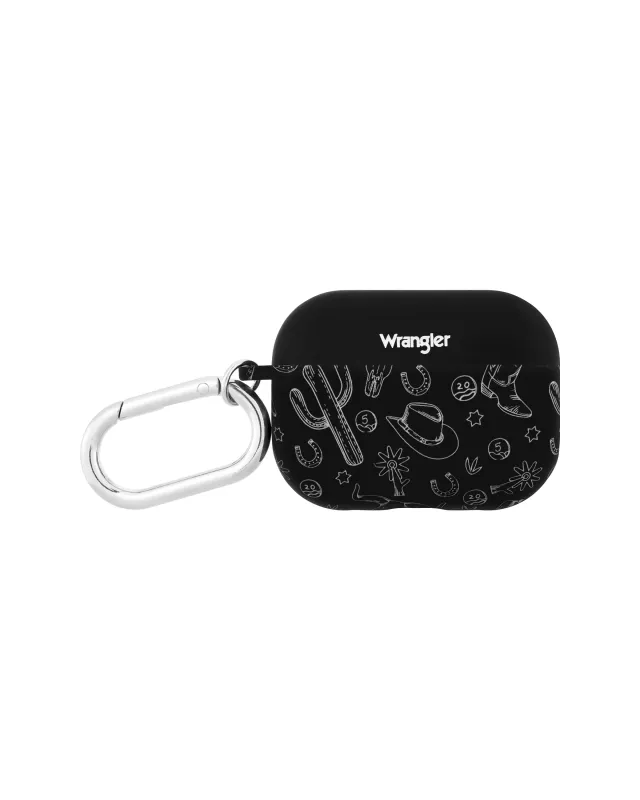 Wrangler® “Trail Sketch” Silicone Case for Apple AirPods Pro® sold by WITHiit