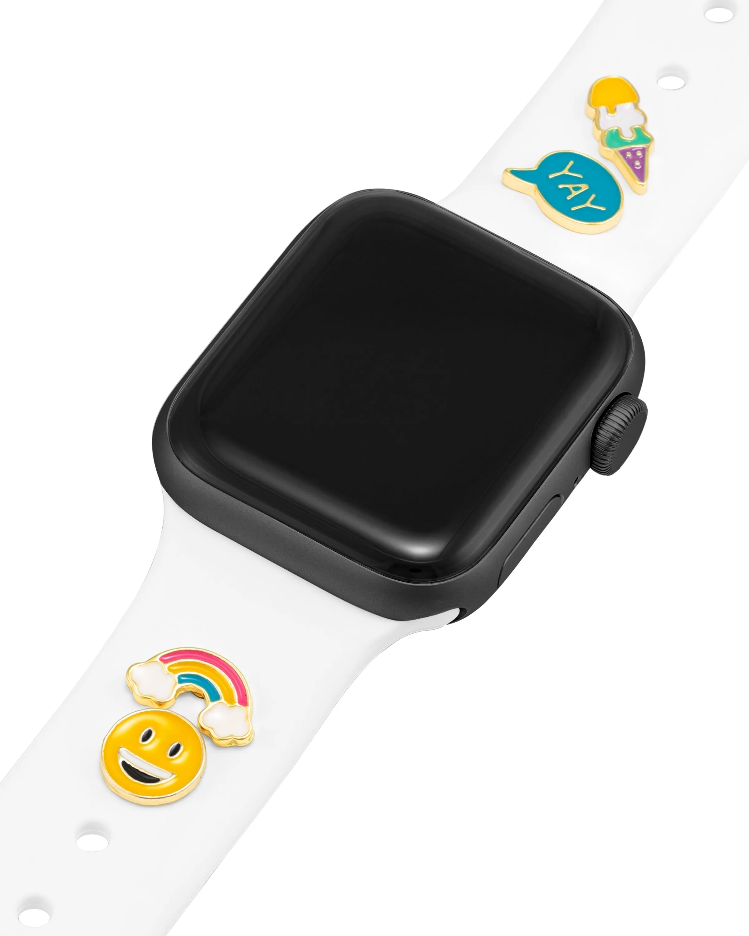 Band Candy Smooth Silicone Band and Happy Charm Set for Apple Watch® sold by WITHiit product image thumbnail 2