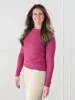 AT Favorite Ribbed Tall Tee - Raspberry sold by Amalli Talli