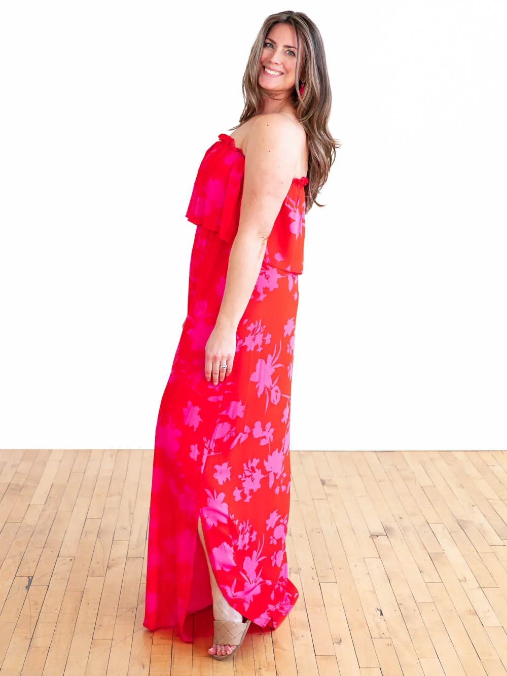 Tropics Tall Maxi Dress sold by Amalli Talli product image thumbnail 4