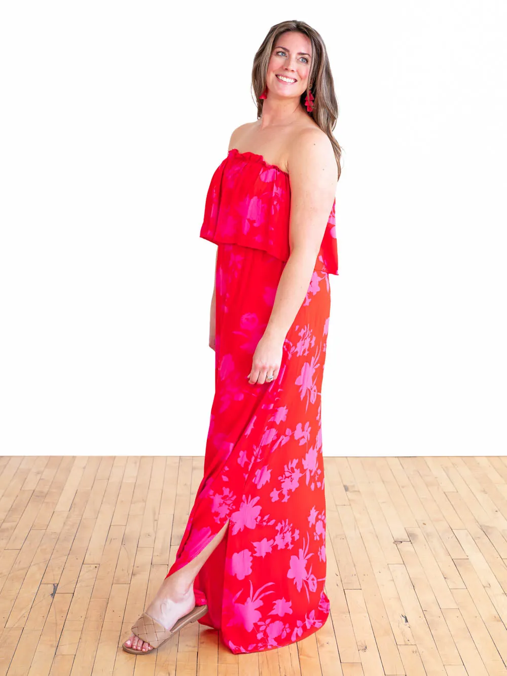 Tropics Tall Maxi Dress sold by Amalli Talli product image thumbnail 2