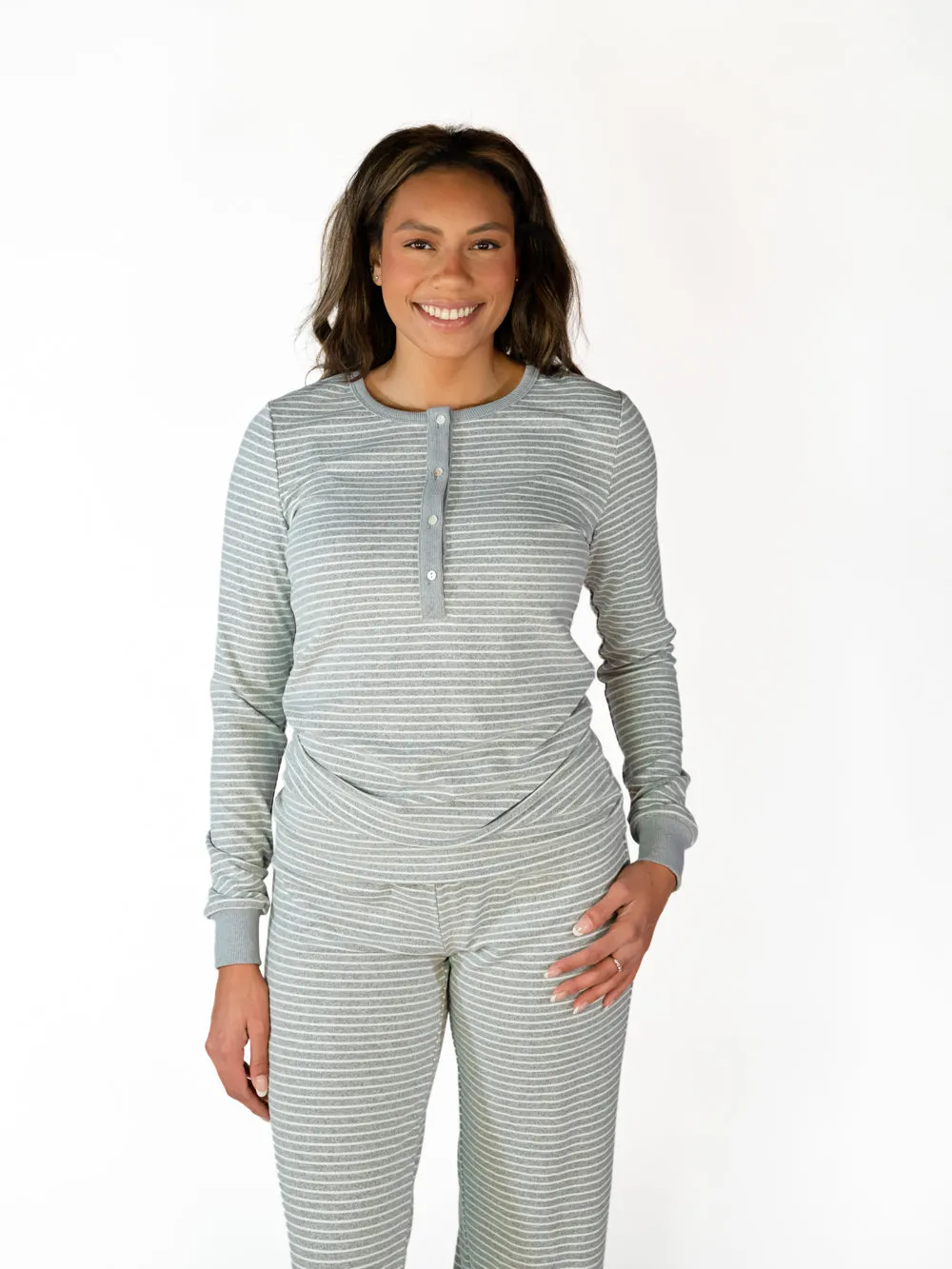 Striped Tall Pajama Top sold by Amalli Talli