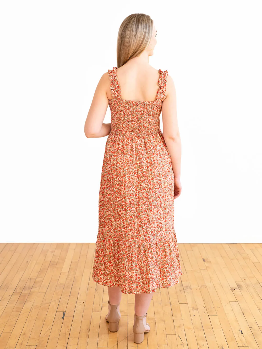 Lottie Tall Midi Dress sold by Amalli Talli product image thumbnail 4
