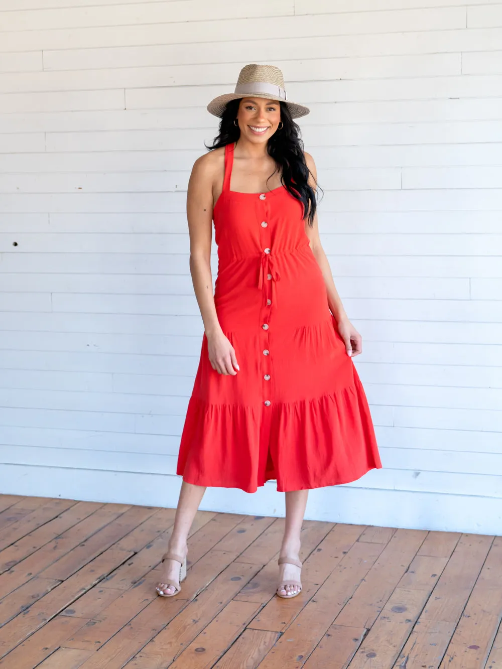 Charleston Tall Midi Dress - FINAL SALE sold by Amalli Talli