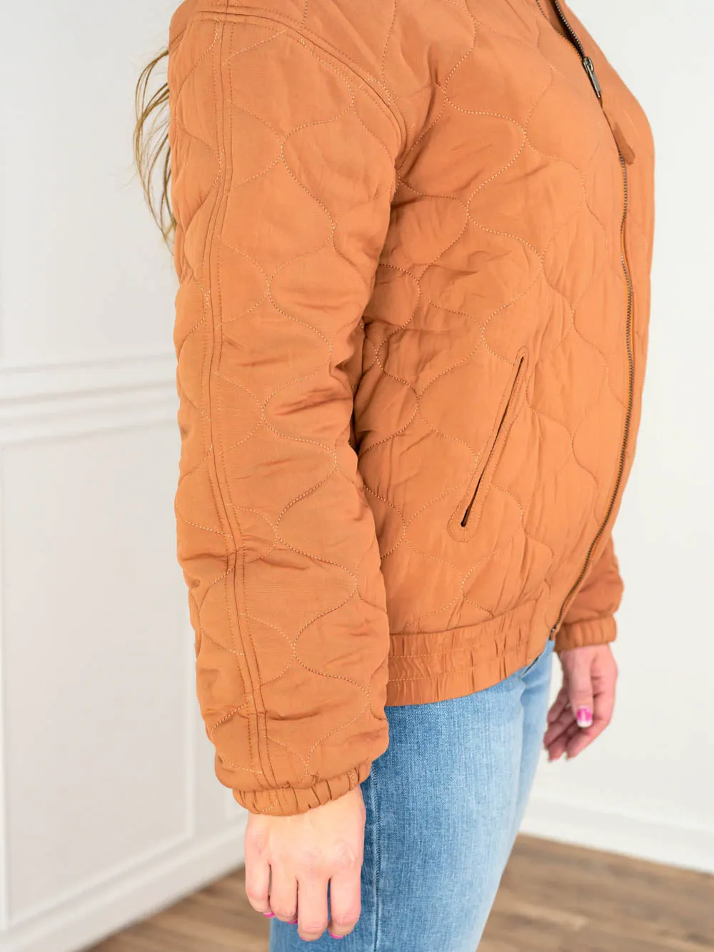Parker Tall Quilted Jacket sold by Amalli Talli product image thumbnail 5