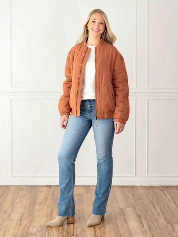 Parker Tall Quilted Jacket sold by Amalli Talli