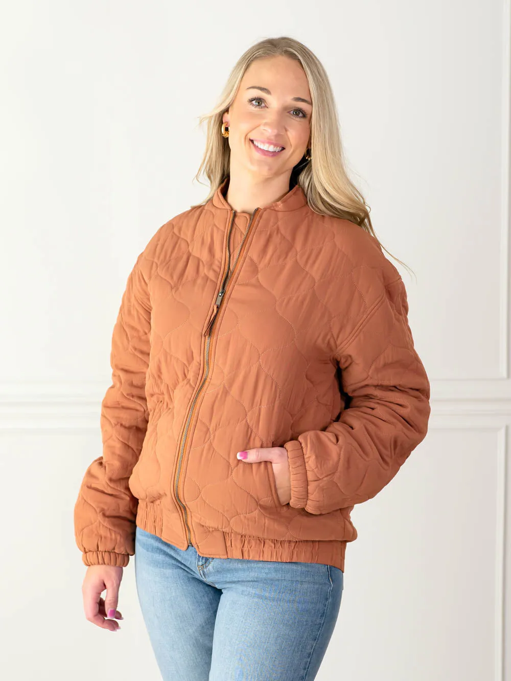 Parker Tall Quilted Jacket sold by Amalli Talli product image thumbnail 4