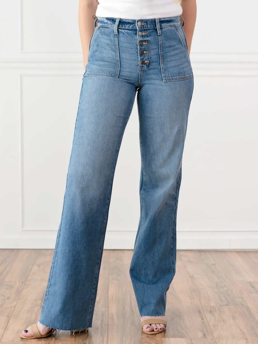 Raegan Tall Wide Leg Jeans sold by Amalli Talli product image thumbnail 2