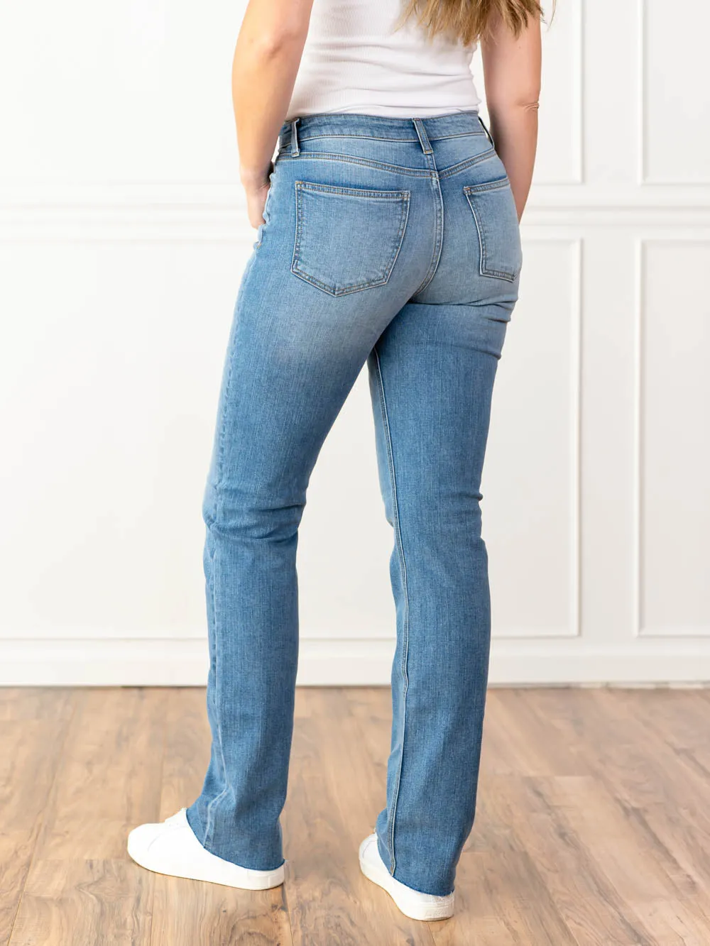 Chanel Tall Straight Leg Jean - Medium Wash sold by Amalli Talli product image thumbnail 3