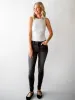 Reid Tall High Rise Skinny Jean - Grey Wash sold by Amalli Talli