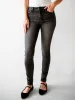 Reid Tall High Rise Skinny Jean - Grey Wash sold by Amalli Talli