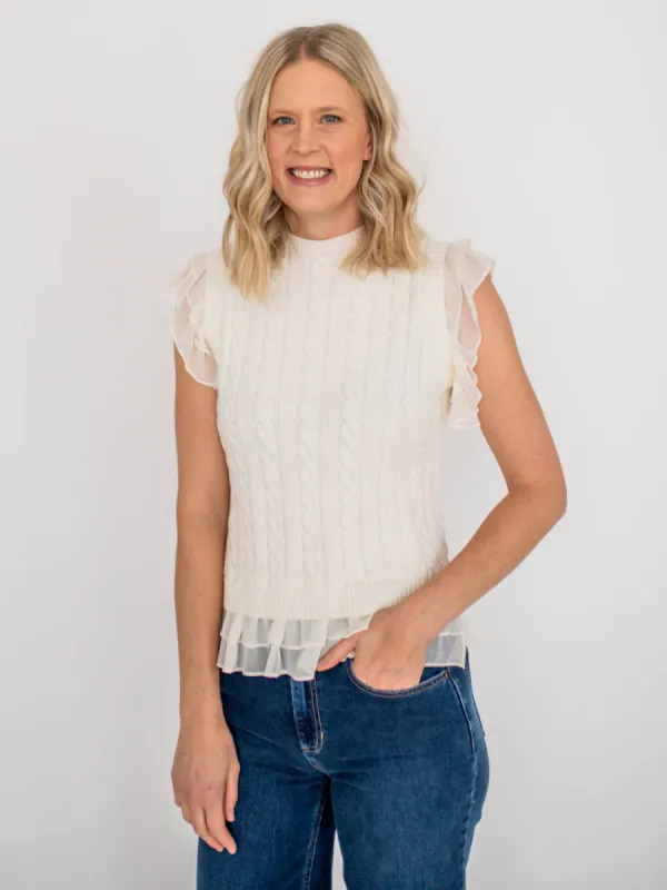 Ellie Tall Sweater Tank sold by Amalli Talli