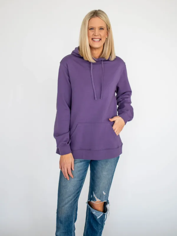 Favorite Tall Hoodie Sweatshirt - Purple Ash sold by Amalli Talli