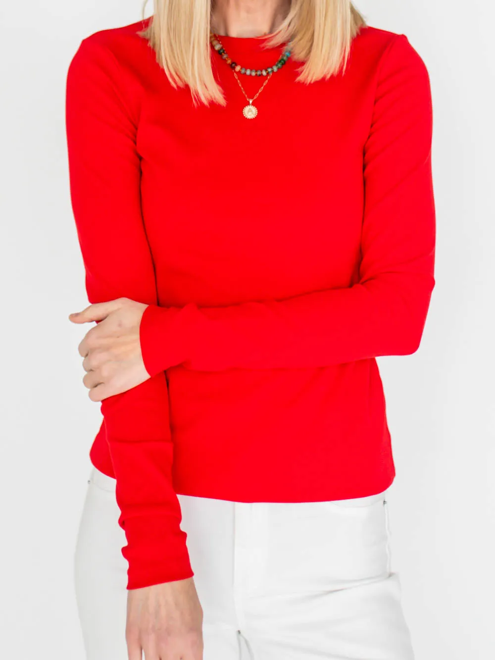 Crème de la Crème Tall Tee - Red sold by Amalli Talli product image thumbnail 3