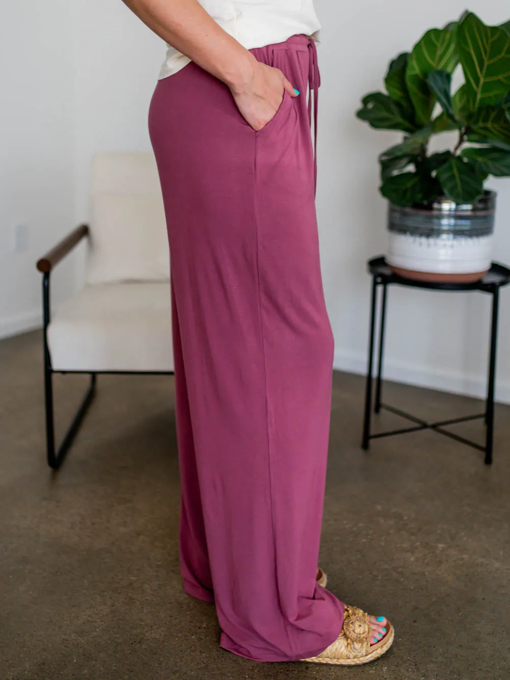 Harmony Tall Pant - Mauve Desert sold by Amalli Talli product image thumbnail 3