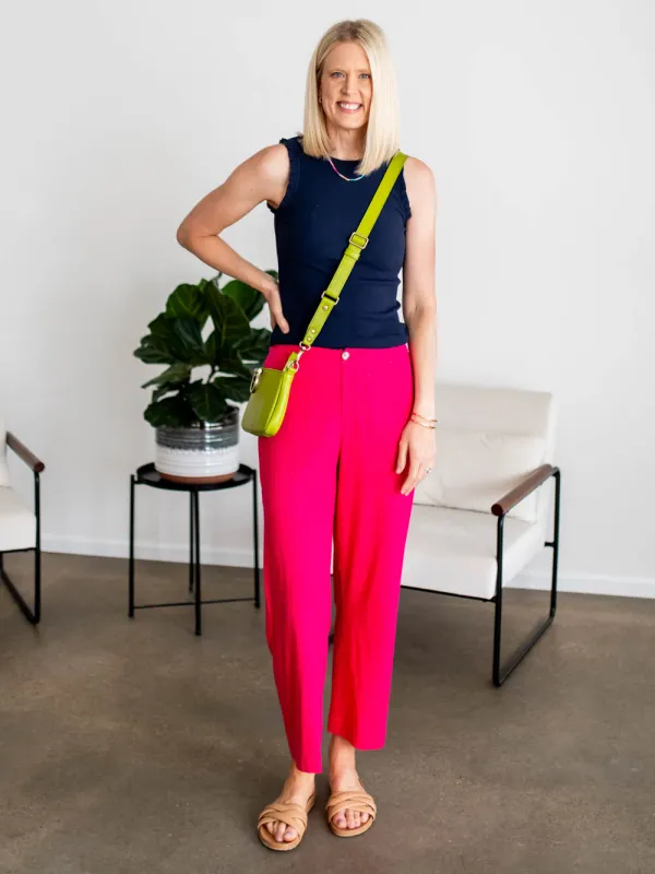 Isla Tall Cropped Pants made by Amalli Talli