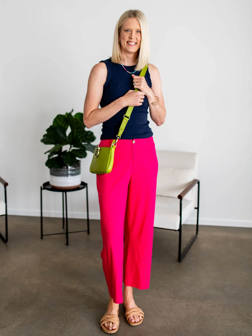 Isla Tall Cropped Pants sold by Amalli Talli product image thumbnail 3